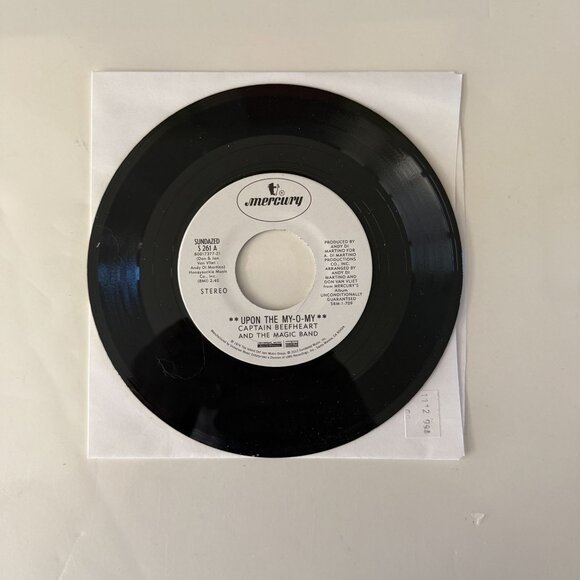 Captain Beefheart & The Magic Band "Upon The My-O-My" 7" Vinyl Single - Picture 3 of 4